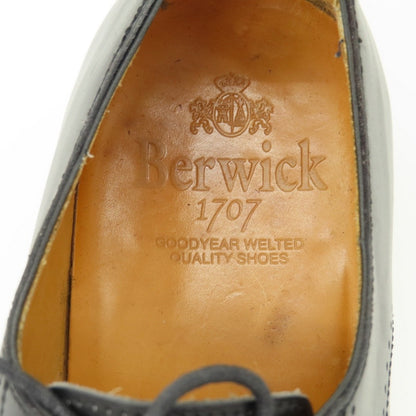 【中古】バーウィック BERWICK 3811 カーフ レザー ドレスシューズ ブラック【サイズ6 1/2】【 状態ランクB 】【 メンズ 】