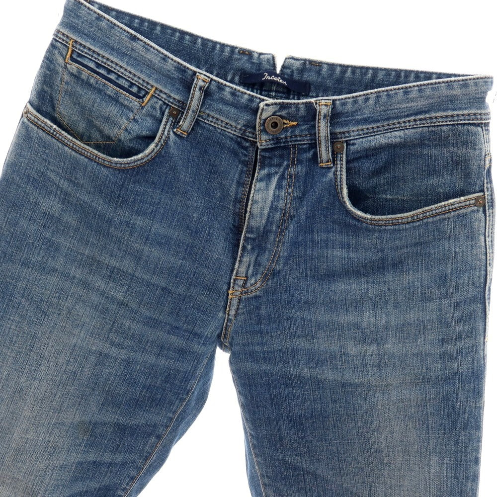 【中古】インコテックス INCOTEX ストレッチ コットン デニムパンツ ジーンズ ブルー【サイズ31】【 状態ランクC 】【 メンズ 】