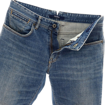 【中古】インコテックス INCOTEX ストレッチ コットン デニムパンツ ジーンズ ブルー【サイズ31】【 状態ランクC 】【 メンズ 】