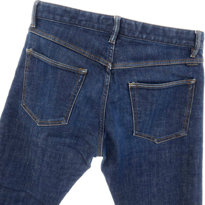 【中古】インディゴチノ INDIGOCHINO インコテックス ストレッチ コットン デニムパンツ ジーンズ ネイビー【サイズ31】【 状態ランクB 】【 メンズ 】