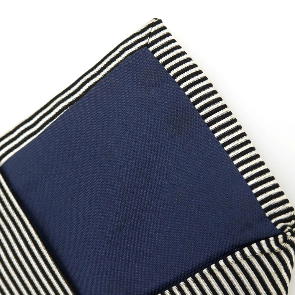 【中古】バーニーズニューヨーク BARNEYS NEWYORK シルク ストライプ柄ネクタイ ブラックxホワイト【 状態ランクC 】【 メンズ 】