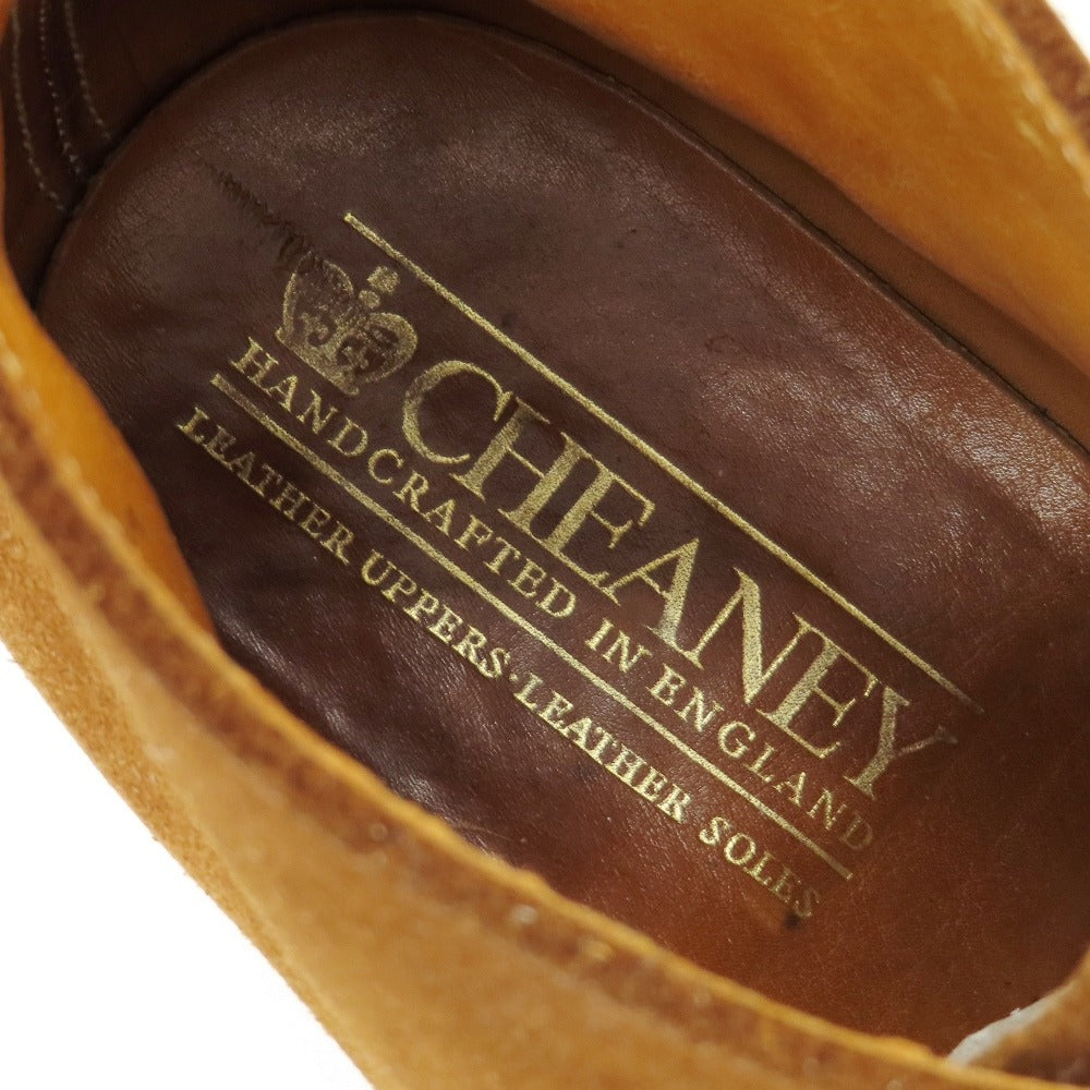 【中古】チーニー CHEANEY スエード ブーツ ブラウン【サイズ7F】【 状態ランクC 】【 メンズ 】