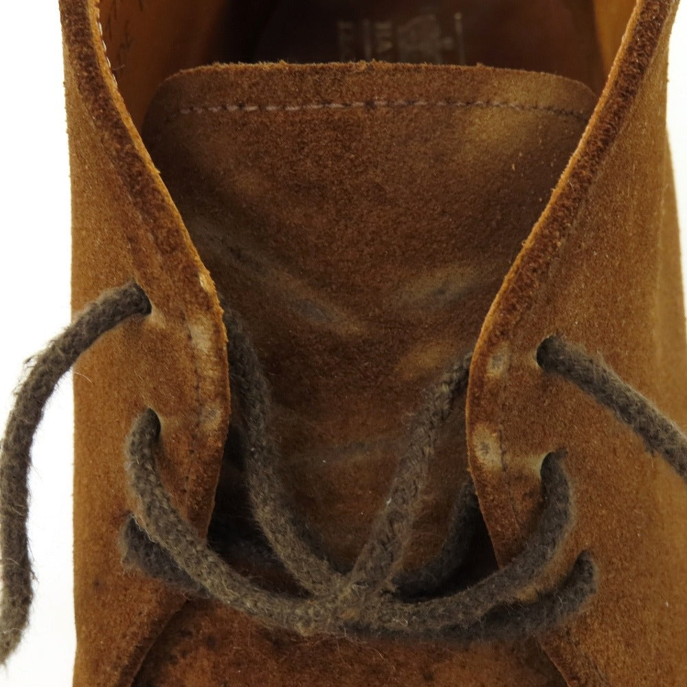 【中古】チーニー CHEANEY スエード ブーツ ブラウン【サイズ7F】【 状態ランクC 】【 メンズ 】