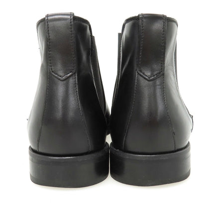 【中古】バーニーズニューヨーク BARNEYS NEWYORK カーフ レザー ブーツ ブラック【サイズ41】【 状態ランクB 】【 メンズ 】