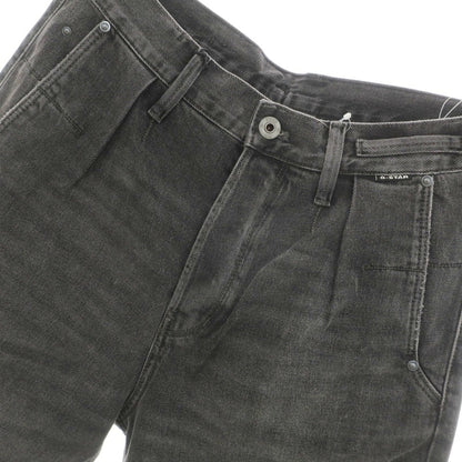 【新品アウトレット】ジースターロウ G-STAR RAW WORKER CHINO RELAXED SHORT デニム ショートパンツ ブラック（グレー）【サイズ30】【 状態ランクN- 】【 メンズ 】
