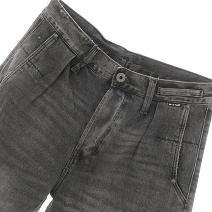 【新品アウトレット】ジースターロウ G-STAR RAW WORKER CHINO RELAXED SHORT デニム ショートパンツ ブラック（グレー）【サイズ30】【 状態ランクN- 】【 メンズ 】