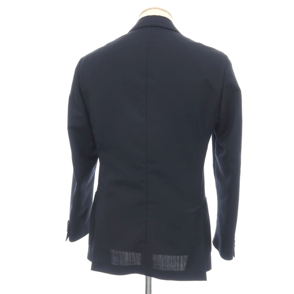 【中古】ラルディーニ LARDINI ポリエステルウール 2B テーラードジャケット ネイビー【サイズ44】【 状態ランクB 】【 メンズ 】