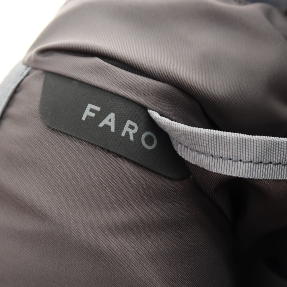 【中古】ファーロ FARO アーバンスクエアトート2 レザー トートバッグ グレー【 状態ランクC 】【 メンズ 】