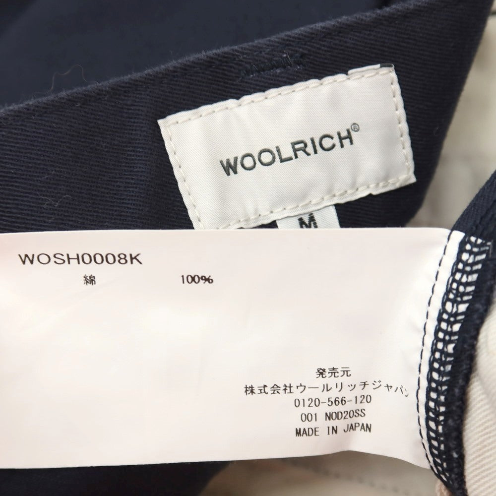 【中古】ウールリッチ WOOLRICH コットン チノ ショートパンツ ネイビー【サイズM】【 状態ランクB 】【 メンズ 】