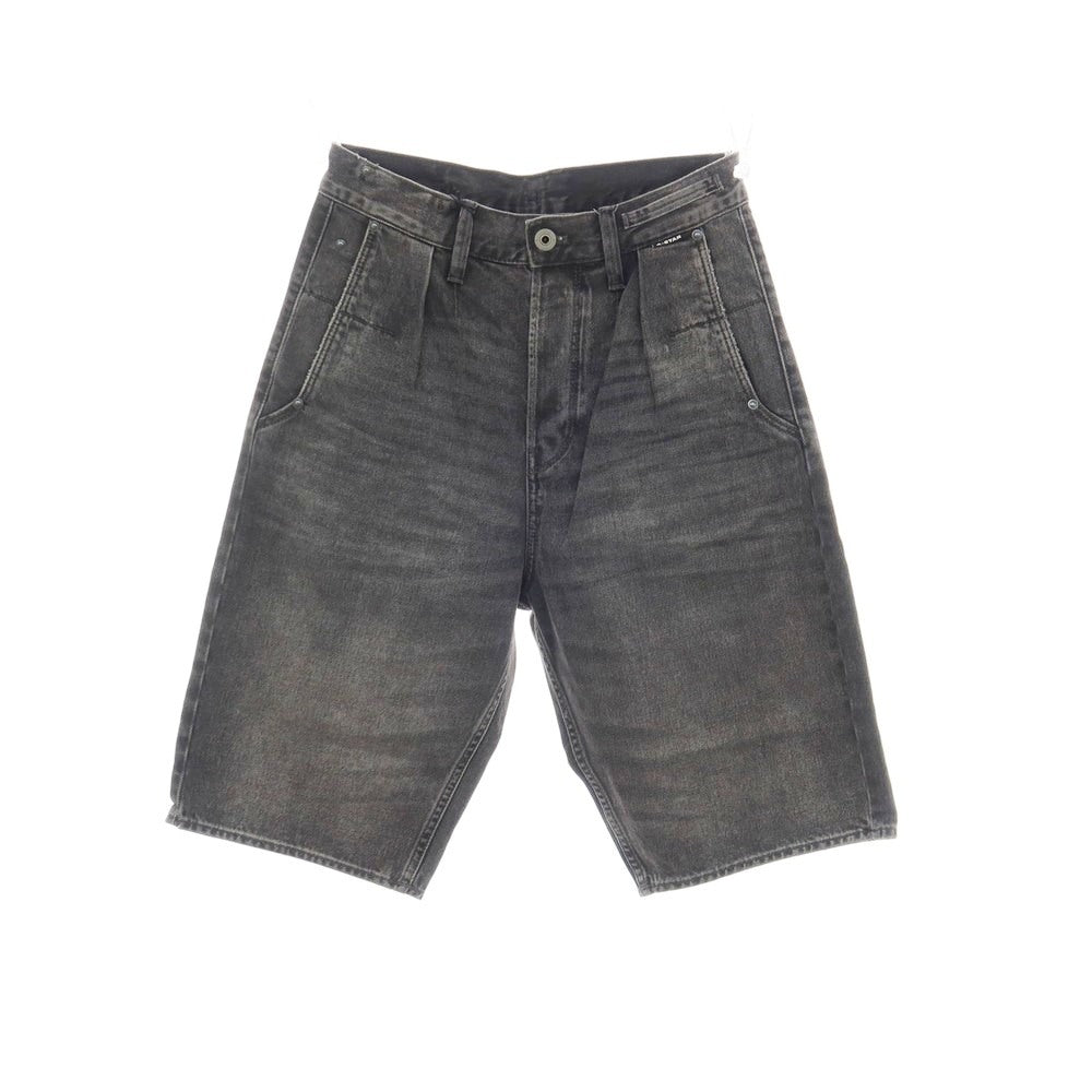 【新品アウトレット】ジースターロウ G-STAR RAW WORKER CHINO RELAXED SHORT デニム ショートパンツ ブラック（グレー）【サイズ28】【 状態ランクN- 】【 メンズ 】