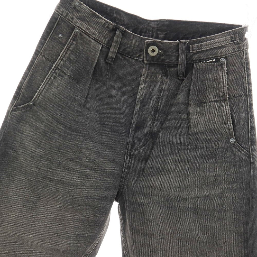 【新品アウトレット】ジースターロウ G-STAR RAW WORKER CHINO RELAXED SHORT デニム ショートパンツ ブラック（グレー）【サイズ28】【 状態ランクN- 】【 メンズ 】