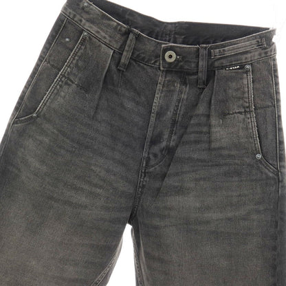 【新品アウトレット】ジースターロウ G-STAR RAW WORKER CHINO RELAXED SHORT デニム ショートパンツ ブラック（グレー）【サイズ28】【 状態ランクN- 】【 メンズ 】