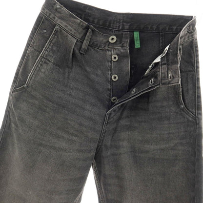 【新品アウトレット】ジースターロウ G-STAR RAW WORKER CHINO RELAXED SHORT デニム ショートパンツ ブラック（グレー）【サイズ28】【 状態ランクN- 】【 メンズ 】
