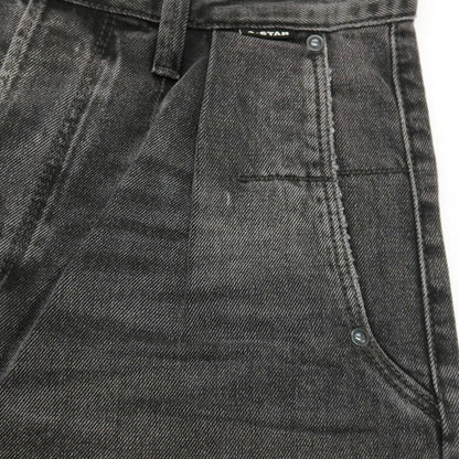 【新品アウトレット】ジースターロウ G-STAR RAW WORKER CHINO RELAXED SHORT デニム ショートパンツ ブラック（グレー）【サイズ28】【 状態ランクN- 】【 メンズ 】