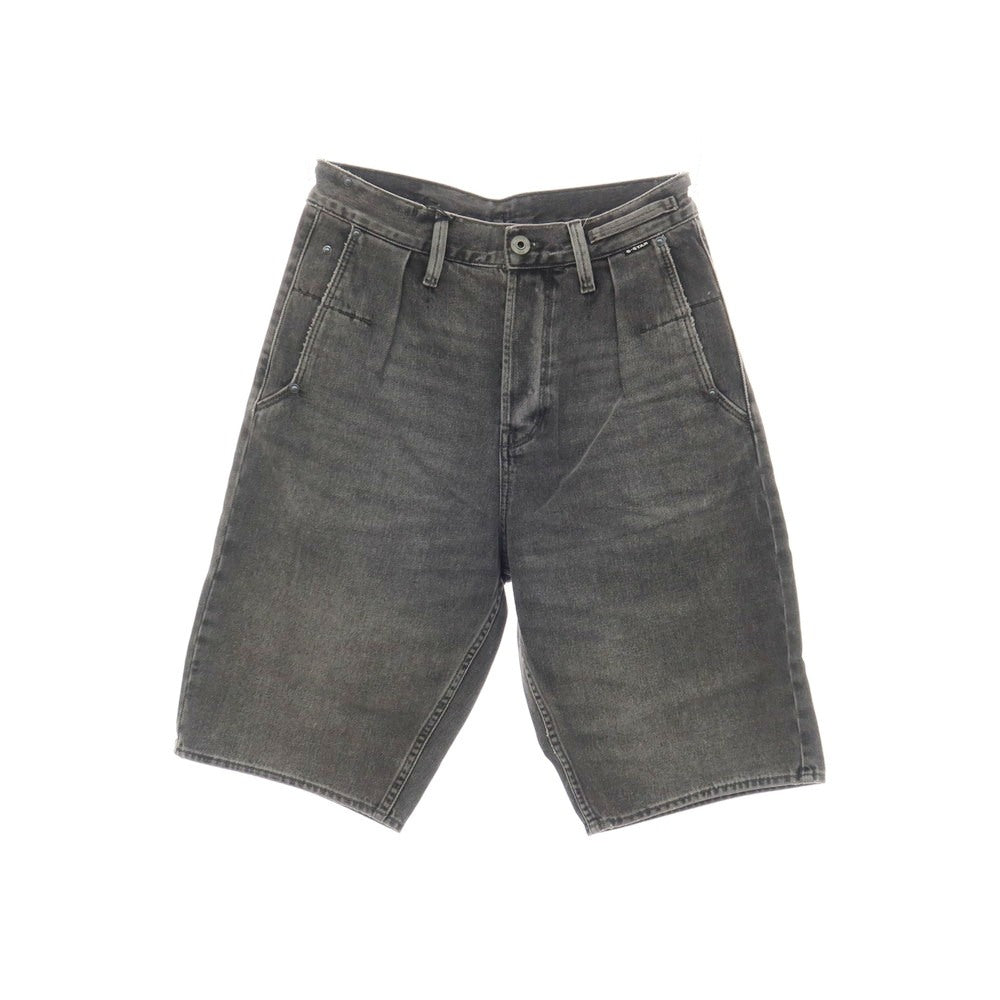 【新品アウトレット】ジースターロウ G-STAR RAW WORKER CHINO RELAXED SHORT デニム ショートパンツ ブラック（グレー）【サイズ28】【 状態ランクN- 】【 メンズ 】