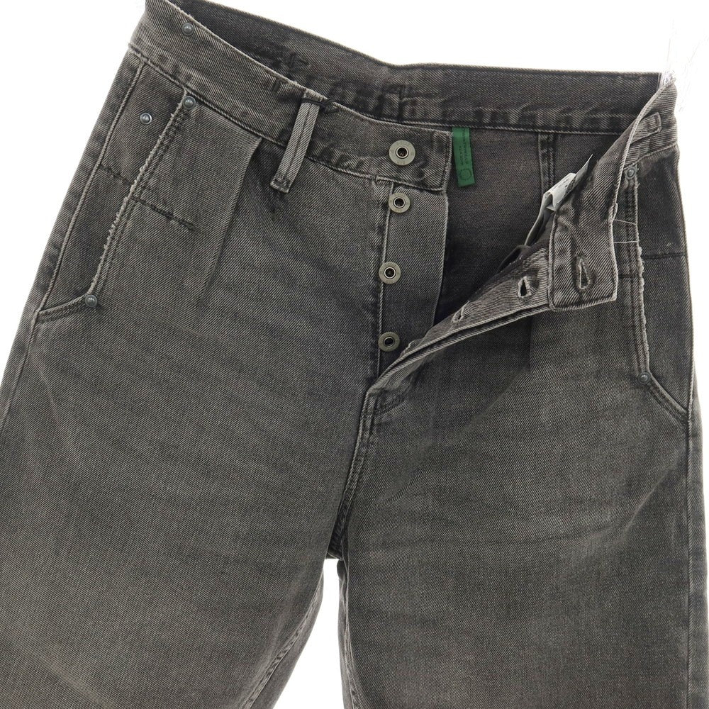 【新品アウトレット】ジースターロウ G-STAR RAW WORKER CHINO RELAXED SHORT デニム ショートパンツ ブラック（グレー）【サイズ28】【 状態ランクN- 】【 メンズ 】