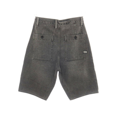 【新品アウトレット】ジースターロウ G-STAR RAW WORKER CHINO RELAXED SHORT デニム ショートパンツ ブラック（グレー）【サイズ28】【 状態ランクN- 】【 メンズ 】