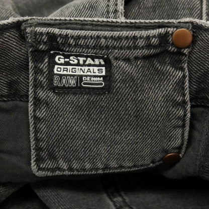 【新品アウトレット】ジースターロウ G-STAR RAW WORKER CHINO RELAXED SHORT デニム ショートパンツ ブラック（グレー）【サイズ28】【 状態ランクN- 】【 メンズ 】