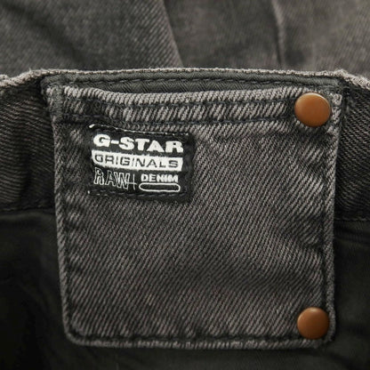 【新品アウトレット】ジースターロウ G-STAR RAW WORKER CHINO RELAXED SHORT デニム ショートパンツ ブラック（グレー）【サイズ28】【 状態ランクN- 】【 メンズ 】