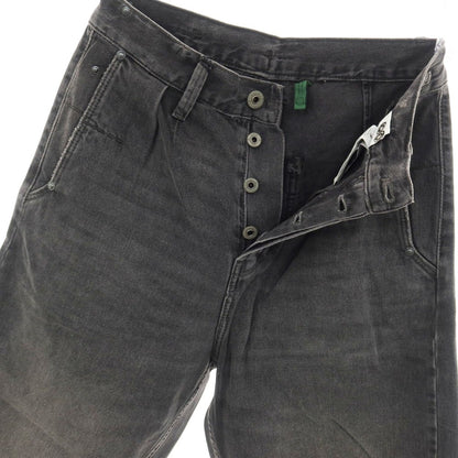 【新品アウトレット】ジースターロウ G-STAR RAW WORKER CHINO RELAXED SHORT デニム ショートパンツ ブラック（グレー）【サイズ28】【 状態ランクN- 】【 メンズ 】