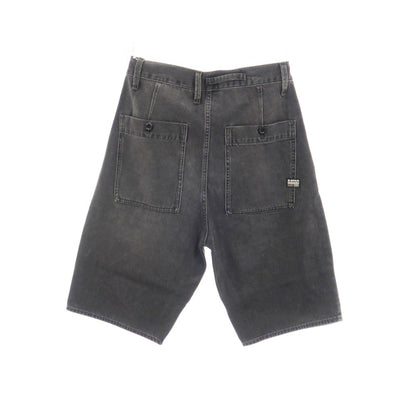 【新品アウトレット】ジースターロウ G-STAR RAW WORKER CHINO RELAXED SHORT デニム ショートパンツ ブラック（グレー）【サイズ28】【 状態ランクN- 】【 メンズ 】