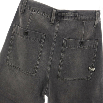 【新品アウトレット】ジースターロウ G-STAR RAW WORKER CHINO RELAXED SHORT デニム ショートパンツ ブラック（グレー）【サイズ28】【 状態ランクN- 】【 メンズ 】