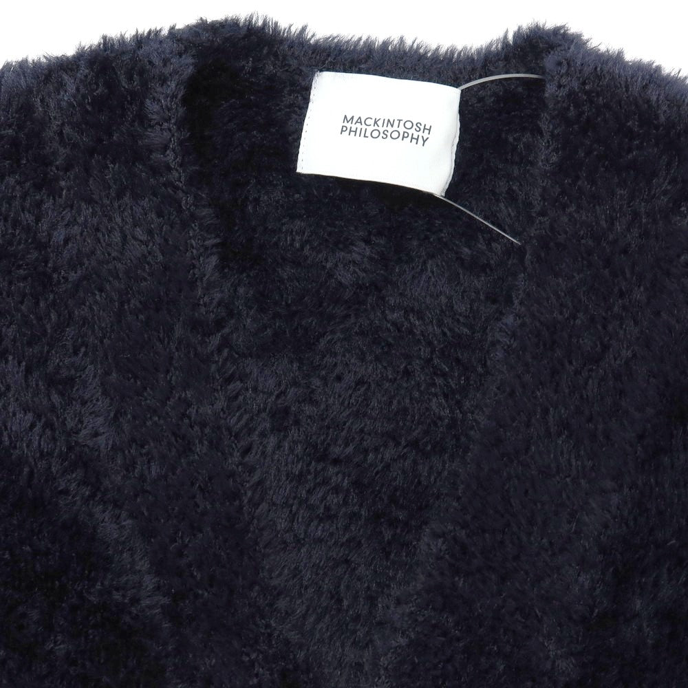 【中古】マッキントッシュフィロソフィー MACKINTOSH PHILOSOPHY ポリエステル カーディガン ネイビー【サイズ40】【 状態ランクB 】【 メンズ 】