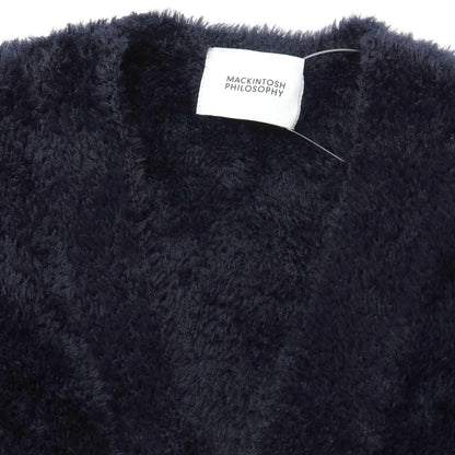 【中古】マッキントッシュフィロソフィー MACKINTOSH PHILOSOPHY ポリエステル カーディガン ネイビー【サイズ40】【 状態ランクB 】【 メンズ 】