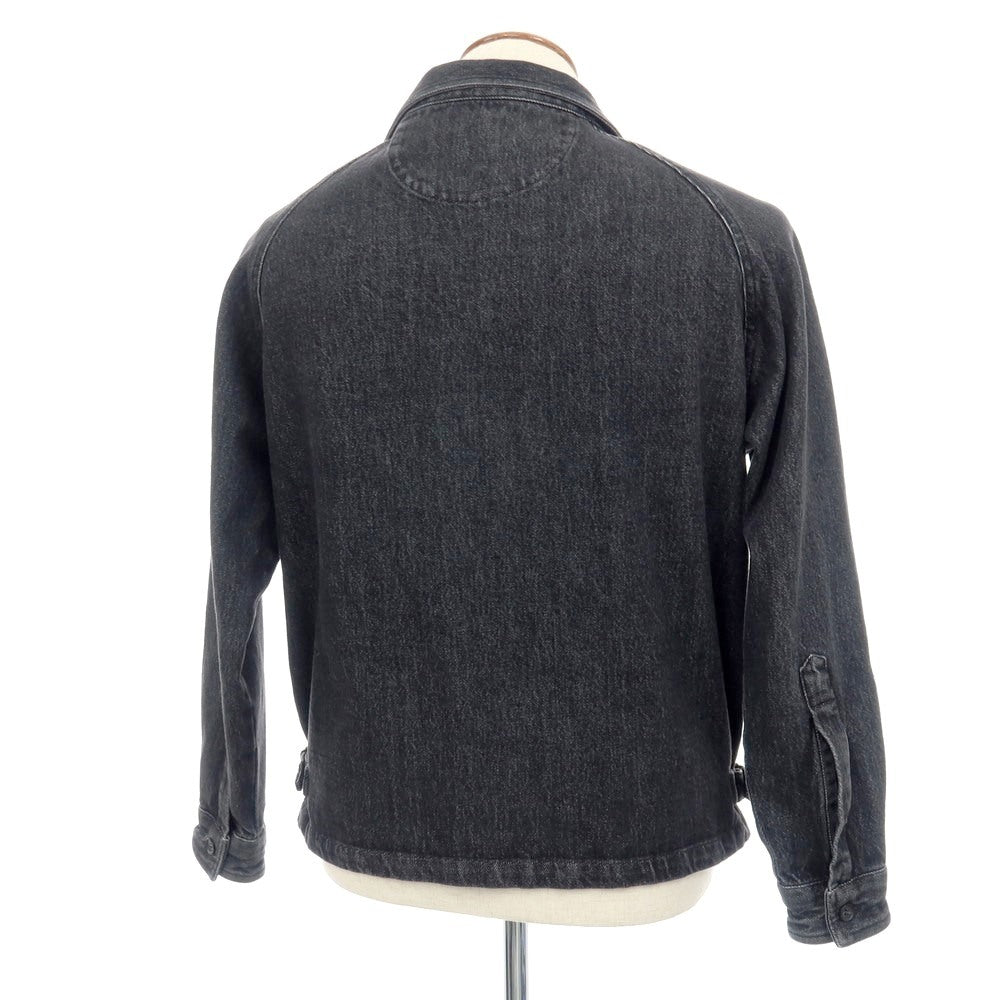 【中古】オリアン ORIAN Lagunare コットン デニムジャケット ブラック【サイズM】【 状態ランクB 】【 メンズ 】