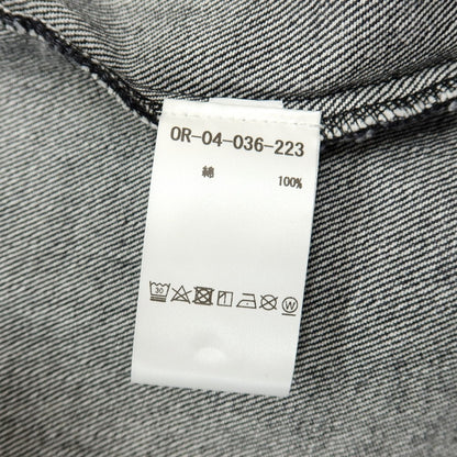 【中古】オリアン ORIAN Lagunare コットン デニムジャケット ブラック【サイズM】【 状態ランクB 】【 メンズ 】