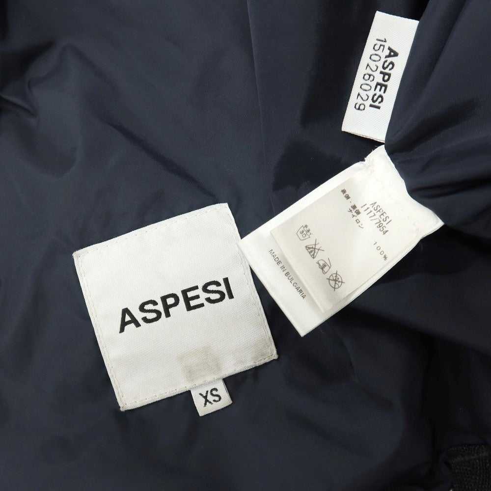 【中古】アスペジ ASPESI ナイロン M-65 パッカブル ミリタリージャケット ネイビー【サイズXS】【 状態ランクC 】【 メンズ 】