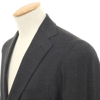 【中古】タリアトーレ TAGLIATORE ストレッチ ウールレーヨン 2つボタンスーツ セットアップ チャコール【サイズ44/R】【 状態ランクB 】【 メンズ 】