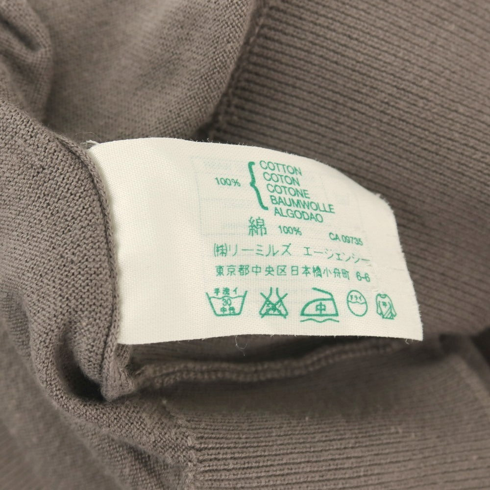 【中古】ジョンスメドレー JOHN SMEDLEY ハイゲージ シーアイランドコットン クルーネック プルオーバーニット トープグレー系【サイズS】【 状態ランクD 】【 メンズ 】