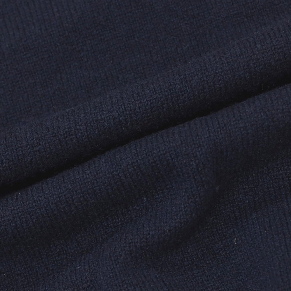 【中古】ライルアンドスコット LYLE&amp;SCOTT ピュア ラムズウール Vネック プルオーバーニット ネイビー【サイズS】【 状態ランクC 】【 メンズ 】