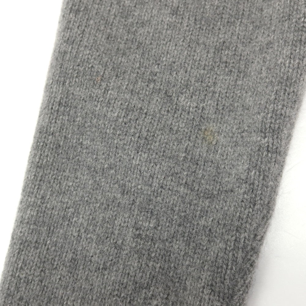 【中古】マウログリフォーニ Mauro Grifoni ウールアンゴラ カーディガン グレー【サイズ44】【 状態ランクB 】【 メンズ 】
