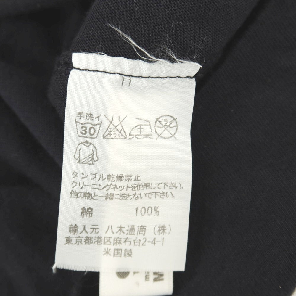 【中古】スリードッツ three dots コットン カーディガン ブラック【サイズM】【 状態ランクB 】【 メンズ 】