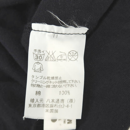 【中古】スリードッツ three dots コットン カーディガン ブラック【サイズM】【 状態ランクB 】【 メンズ 】