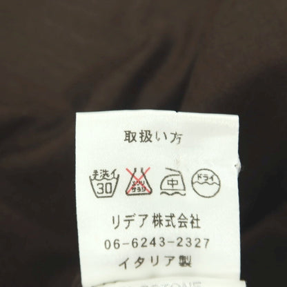【中古】ジレリブルーニ Girelli Bruni コットン Vネック 半袖Ｔシャツ カーキブラウン【サイズ44】【 状態ランクC 】【 メンズ 】