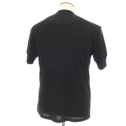 【中古】ディーティーイーインカリフォルニア DtE in California コットン ヘンリーネック 半袖Ｔシャツ ブラック【サイズM】【 状態ランクB 】【 メンズ 】