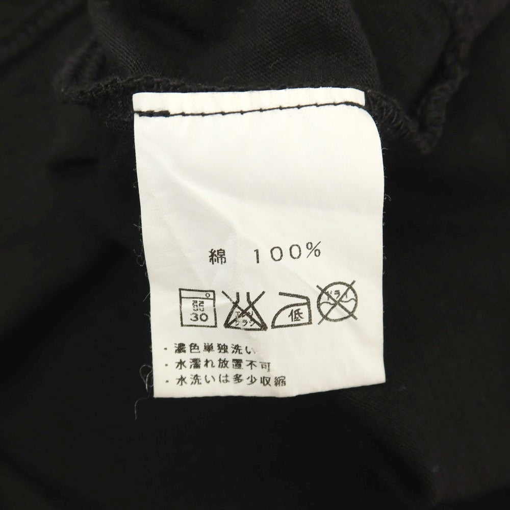 【中古】ディーティーイーインカリフォルニア DtE in California コットン ヘンリーネック 半袖Ｔシャツ ブラック【サイズM】【 状態ランクB 】【 メンズ 】