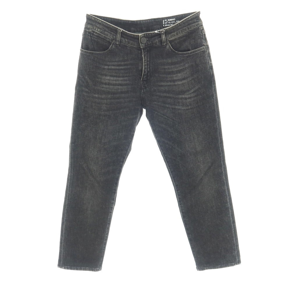 【中古】ピーティートリノ デニム PT TORINO DENIM SWING ストレッチ コットン デニムパンツ ジーンズ ブラック【サイズ30】【 状態ランクC 】【 メンズ 】
