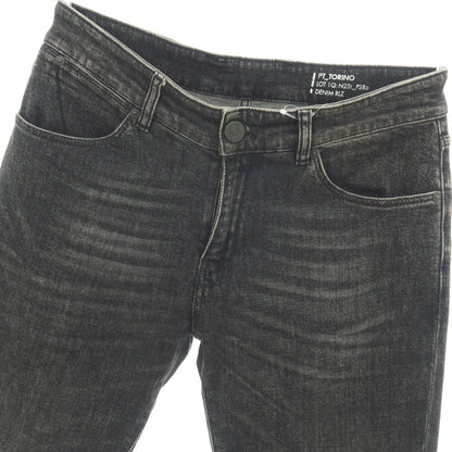 【中古】ピーティートリノ デニム PT TORINO DENIM SWING ストレッチ コットン デニムパンツ ジーンズ ブラック【サイズ30】【 状態ランクC 】【 メンズ 】