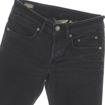 【中古】シビリア SIVIGLIA ストレッチ コットン デニムパンツ ジーンズ ブラック【サイズ30】【 状態ランクC 】【 メンズ 】