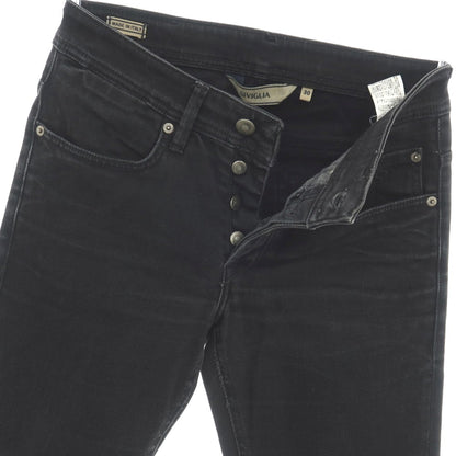 【中古】シビリア SIVIGLIA ストレッチ コットン デニムパンツ ジーンズ ブラック【サイズ30】【 状態ランクC 】【 メンズ 】