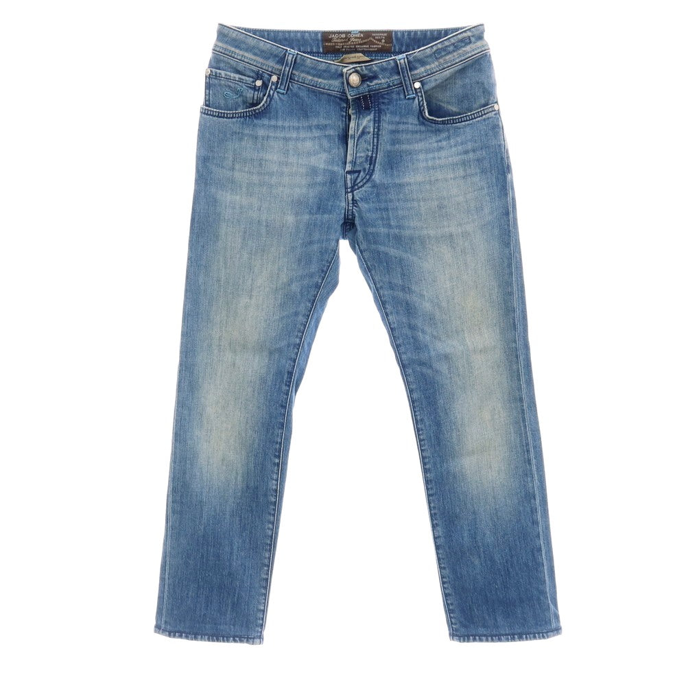 【中古】ヤコブコーエン JACOB COHEN PW622 ストレッチ コットン デニムパンツ ジーンズ ブルー【サイズ30】【 状態ランクC 】【 メンズ 】