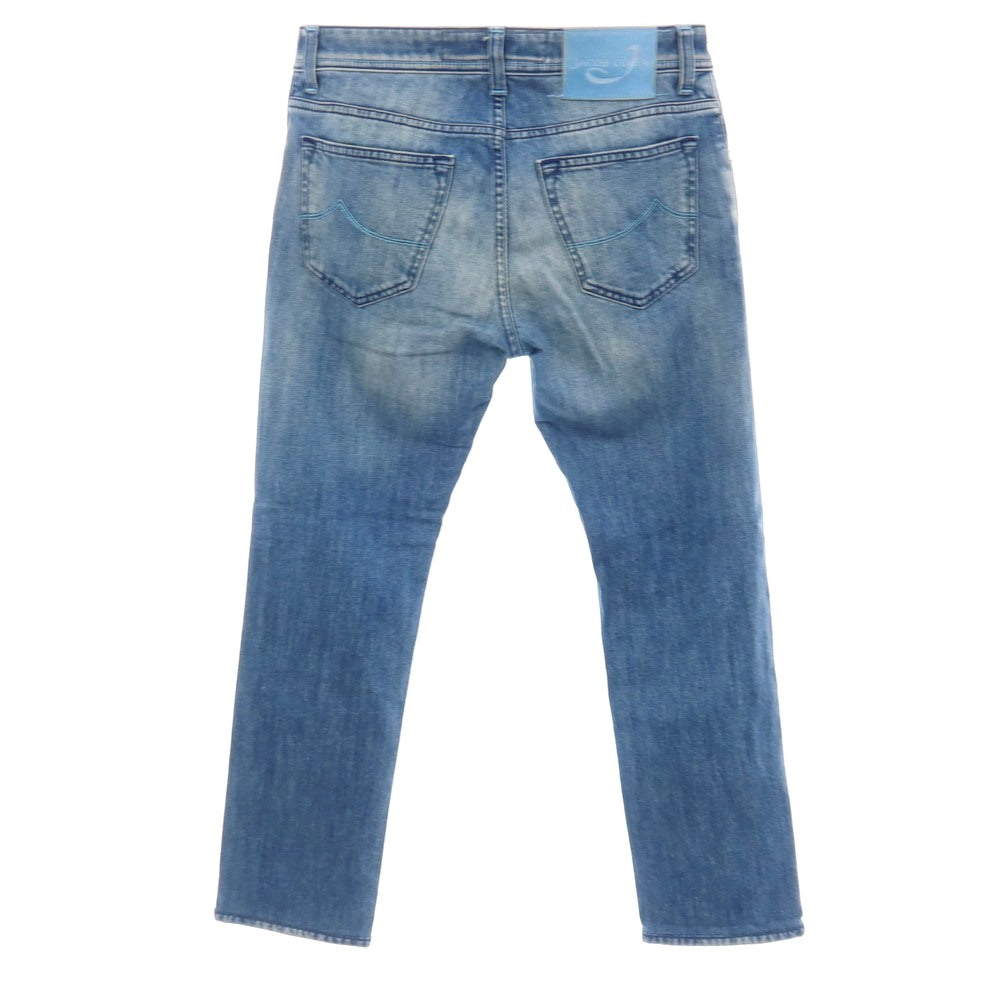 【中古】ヤコブコーエン JACOB COHEN PW622 ストレッチ コットン デニムパンツ ジーンズ ブルー【サイズ30】【 状態ランクC 】【 メンズ 】