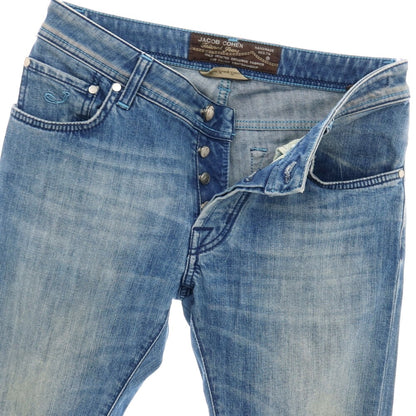【中古】ヤコブコーエン JACOB COHEN PW622 ストレッチ コットン デニムパンツ ジーンズ ブルー【サイズ30】【 状態ランクC 】【 メンズ 】