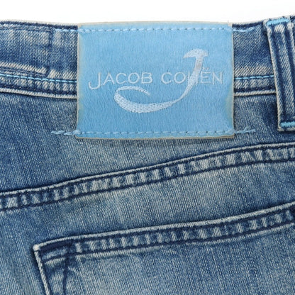 【中古】ヤコブコーエン JACOB COHEN PW622 ストレッチ コットン デニムパンツ ジーンズ ブルー【サイズ30】【 状態ランクC 】【 メンズ 】