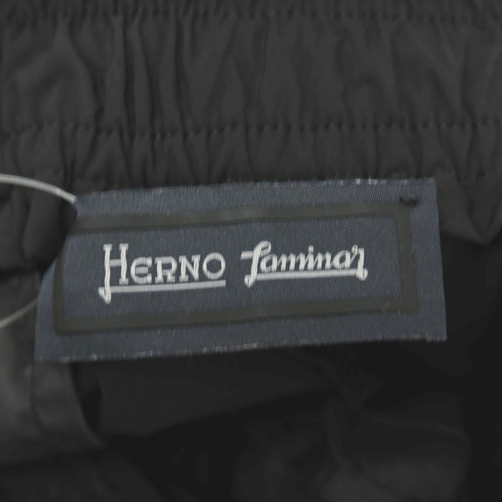 【中古】ヘルノ Herno Laminar ストレッチ ナイロン イージーパンツ ブラック【サイズS】【 状態ランクB 】【 メンズ 】