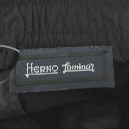 【中古】ヘルノ Herno Laminar ストレッチ ナイロン イージーパンツ ブラック【サイズS】【 状態ランクB 】【 メンズ 】